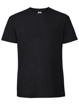 T-SHIRT ICONIC 195 T - FRUIT OF THE LOOMNero