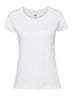 T-SHIRT LADIES ICONIC 195 T - FRUIT OF THE LOOMBianco