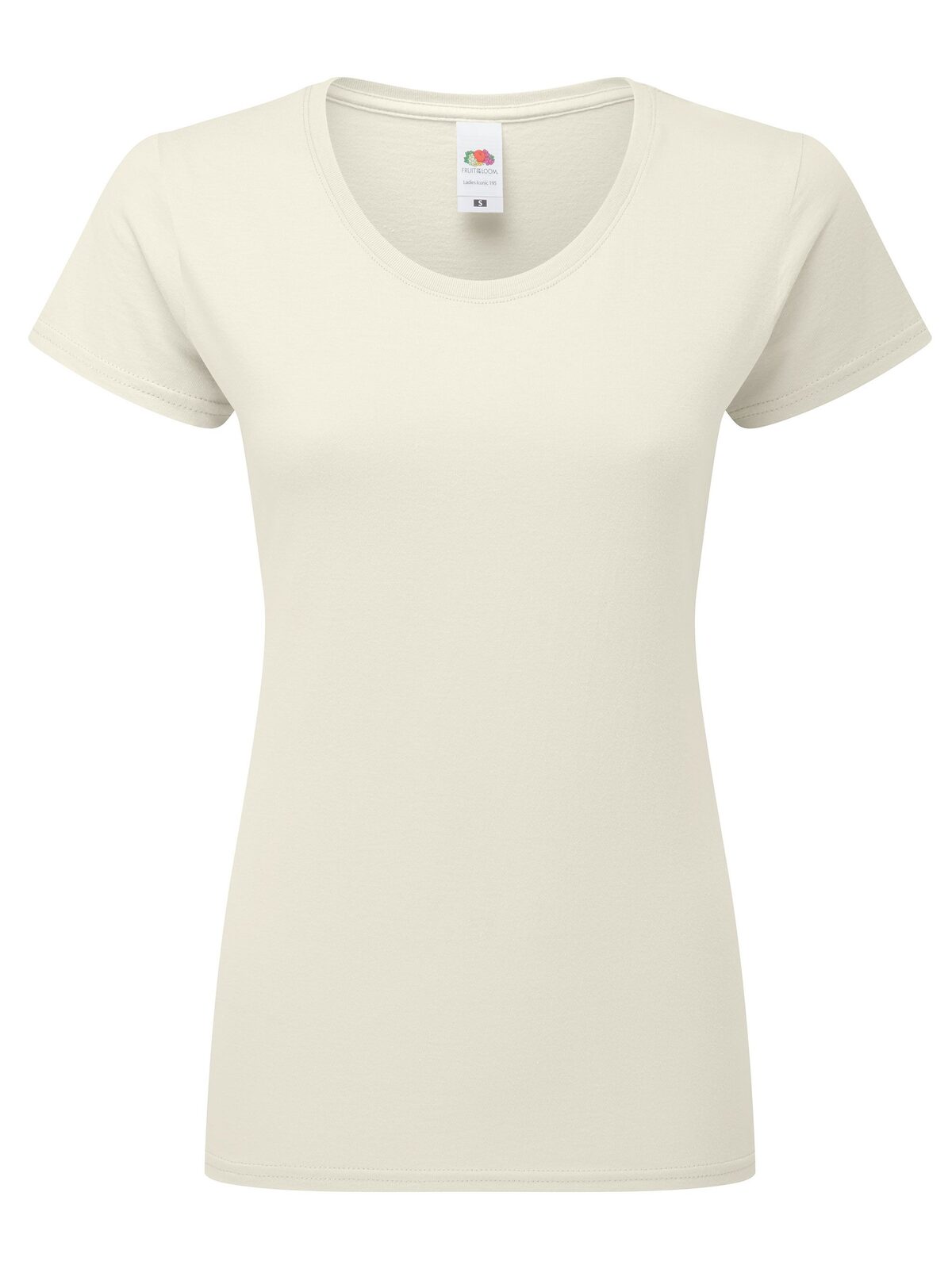 T-SHIRT LADIES ICONIC 195 T - FRUIT OF THE LOOM