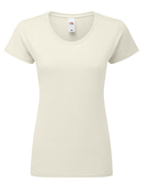 T-SHIRT LADIES ICONIC 195 T - FRUIT OF THE LOOM