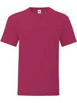 T-SHIRT LADIES ICONIC 195 T - FRUIT OF THE LOOMRosso Mirtillo