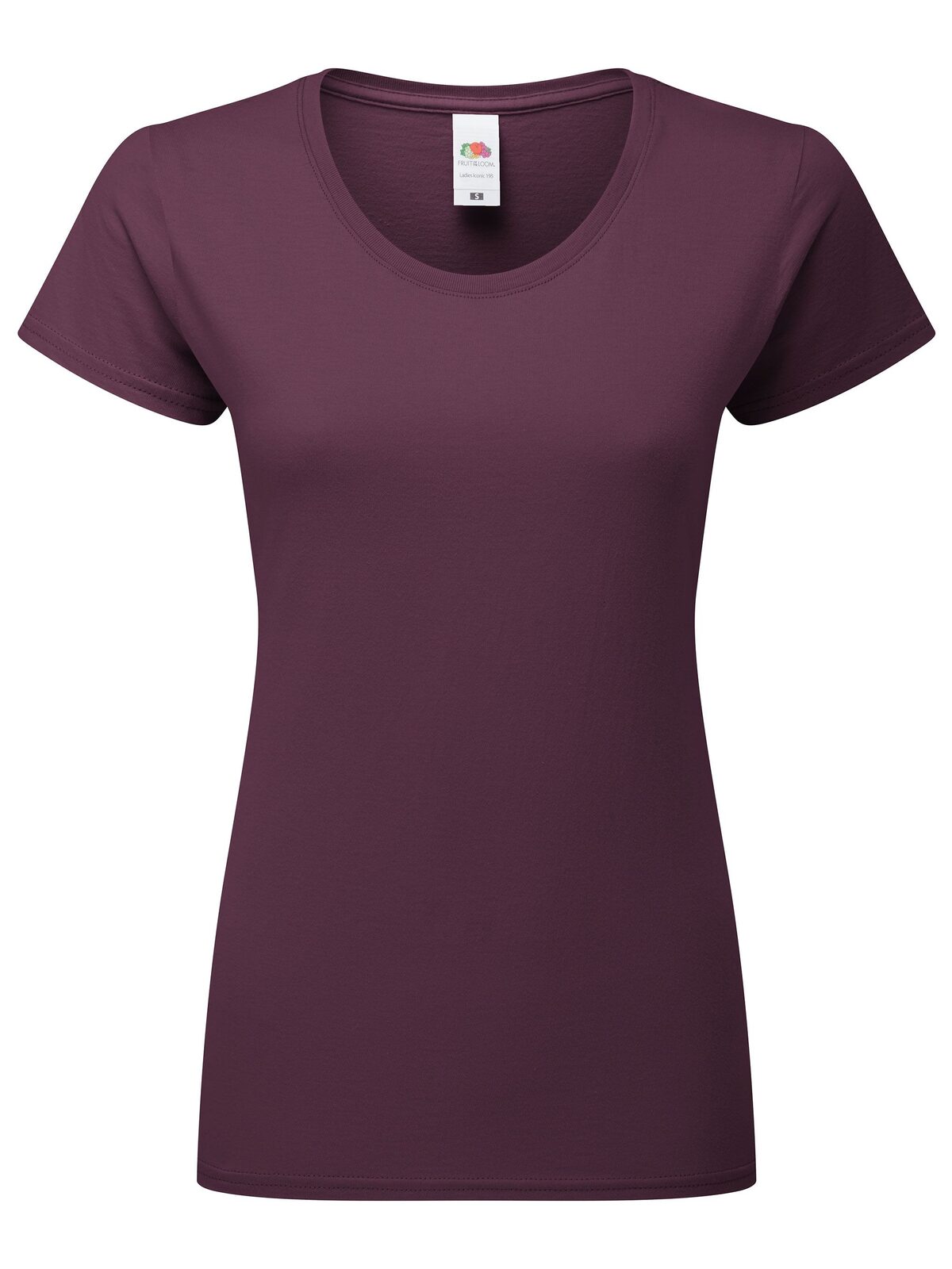 T-SHIRT LADIES ICONIC 195 T - FRUIT OF THE LOOM