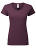 T-SHIRT LADIES ICONIC 195 T - FRUIT OF THE LOOM