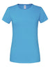 T-SHIRT LADIES ICONIC 195 T - FRUIT OF THE LOOMAzzurro