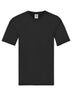 T-SHIRT ORIGINAL V-NECK T - FRUIT OF THE LOOMNero