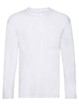 T-SHIRT ORIGINAL LONG SLEEVE T - FRUIT OF THE LOOMBianco