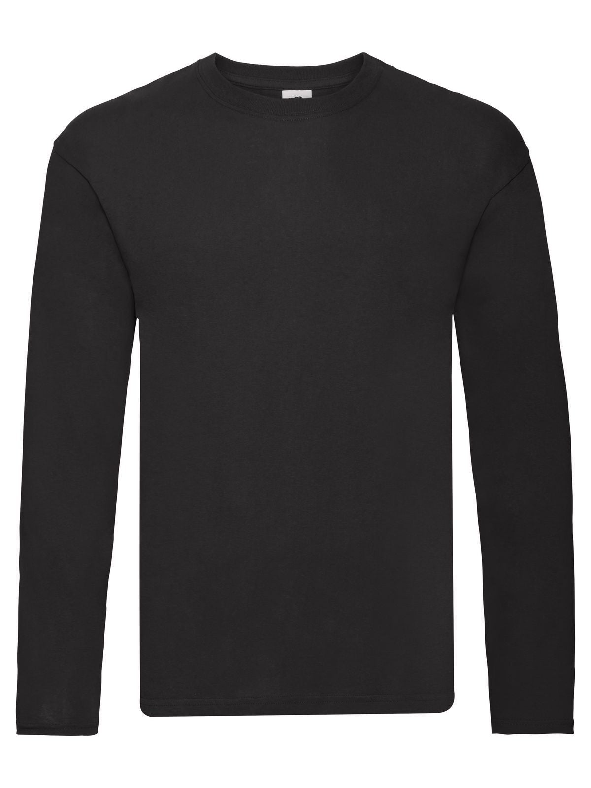 T-SHIRT ORIGINAL LONG SLEEVE T - FRUIT OF THE LOOMNero