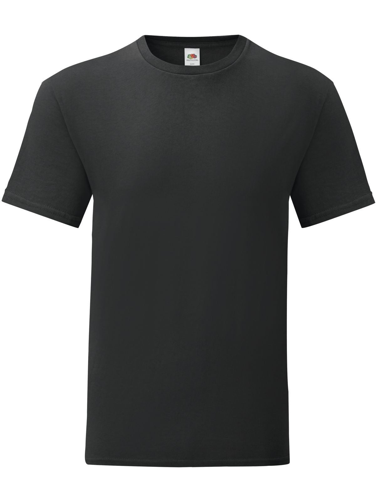 T-SHIRT ICONIC 150 T - FRUIT OF THE LOOMNero