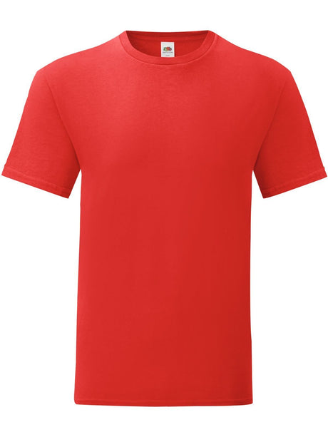 T-SHIRT ICONIC 150 T - FRUIT OF THE LOOMRosso