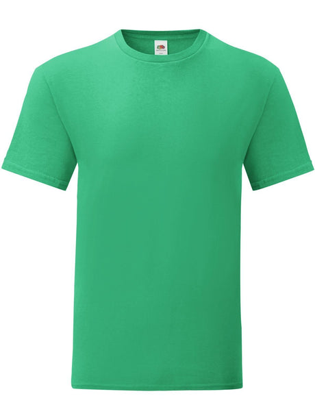 T-SHIRT ICONIC 150 T - FRUIT OF THE LOOMVerde Prato