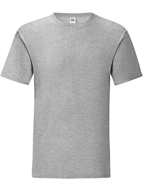 T-SHIRT ICONIC 150 T - FRUIT OF THE LOOMAthletic Heather