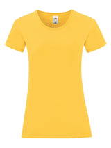 T-SHIRT LADIES ICONIC 150 T - FRUIT OF THE LOOMGirasole