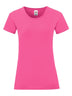 T-SHIRT LADIES ICONIC 150 T - FRUIT OF THE LOOMFucsia