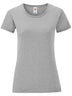 T-SHIRT LADIES ICONIC 150 T - FRUIT OF THE LOOMAthletic Heather