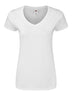 T-SHIRT LADIES ICONIC 150 V-NECK T - FRUIT OF THE LOOM