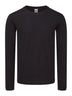 T-SHIRT ICONIC 150 LONG SLEEVE T - FRUIT OF THE LOOMNero