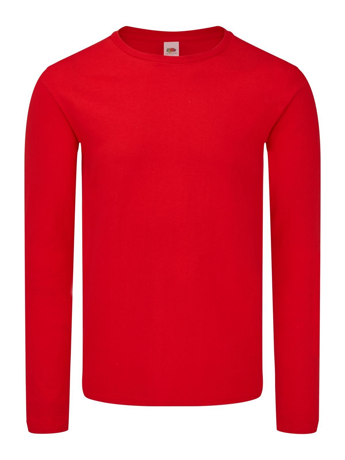 T-SHIRT ICONIC 150 LONG SLEEVE T - FRUIT OF THE LOOMRosso