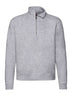 FELPA PREMIUM ZIP NECK SWEAT - FRUIT OF THE LOOMGrigio Melange