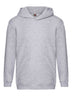 FELPA KIDS PREMIUM HOODED SWEAT - FRUIT OF THE LOOMGrigio Melange