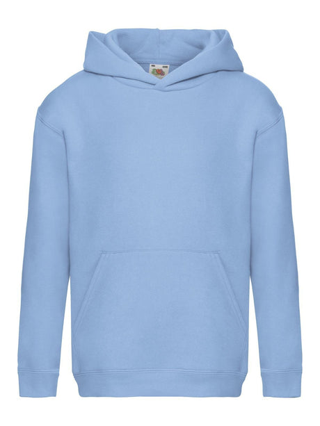 FELPA KIDS PREMIUM HOODED SWEAT - FRUIT OF THE LOOMCielo