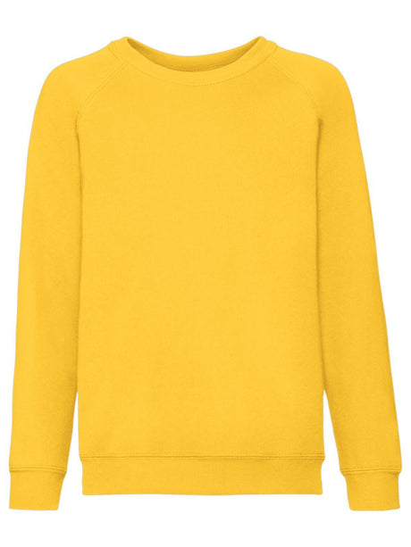 FELPA KIDS CLASSIC RAGLAN SWEAT - FRUIT OF THE LOOMGirasole