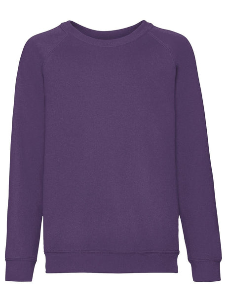FELPA KIDS CLASSIC RAGLAN SWEAT - FRUIT OF THE LOOMViola