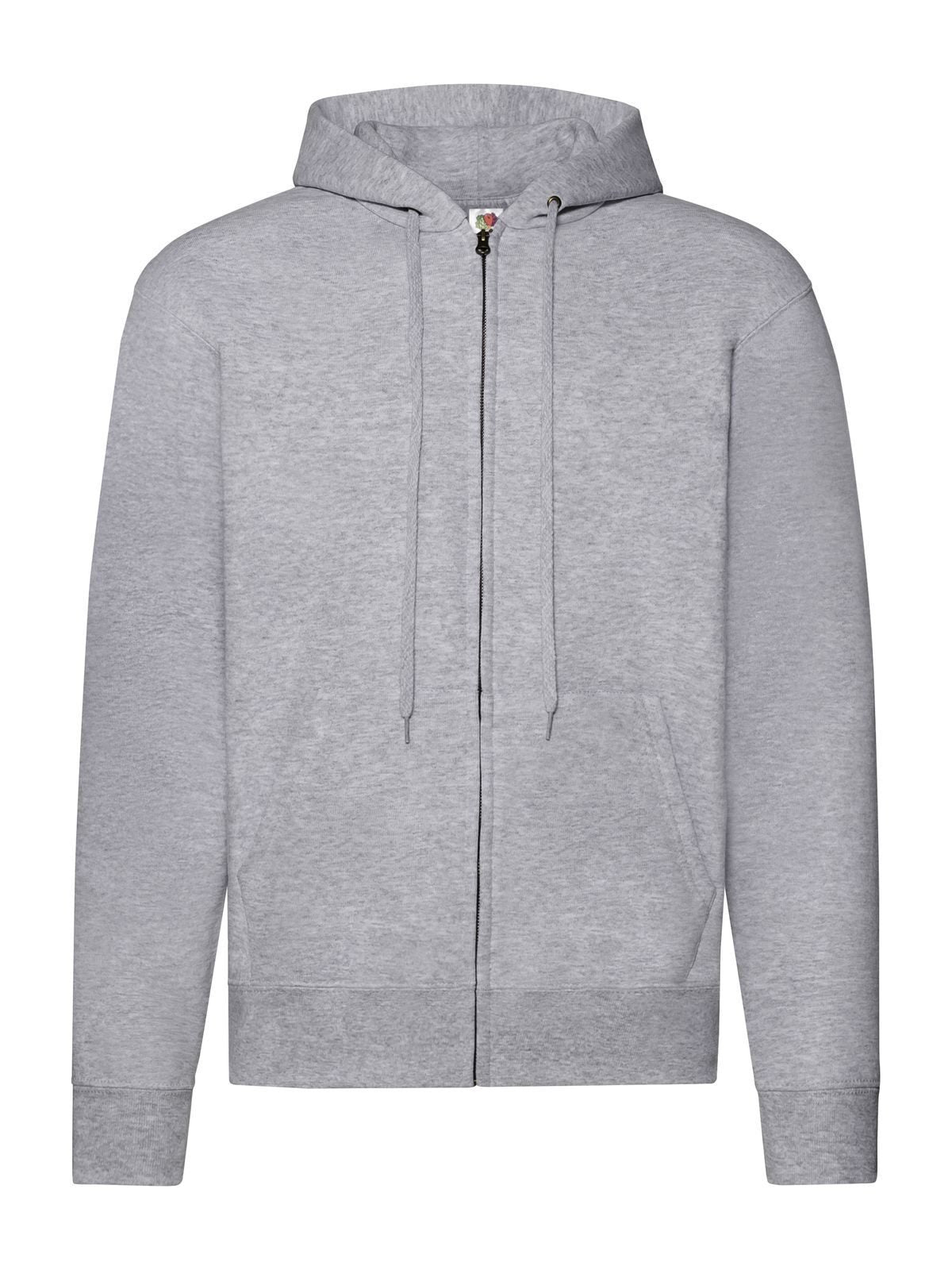 FELPA CLASSIC HOODED SWEAT JACKET - FRUIT OF THE LOOMGrigio Melange