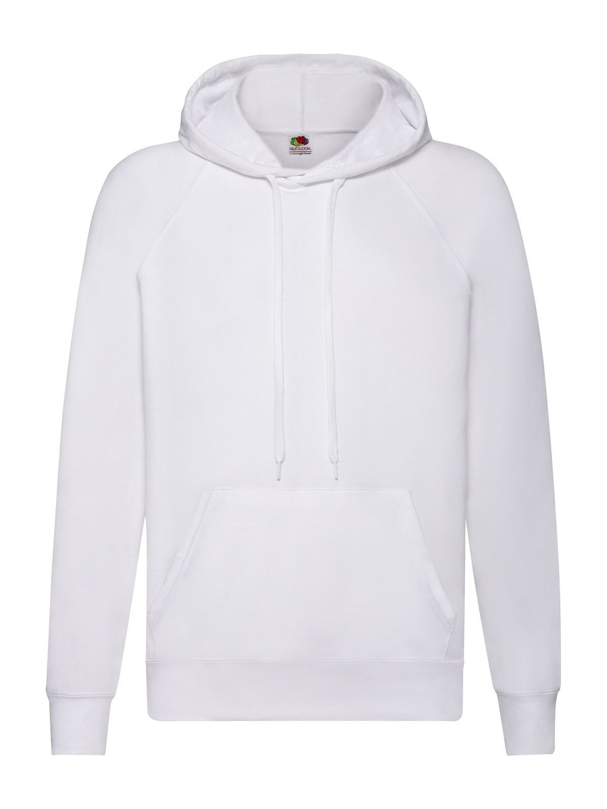 FELPA LIGHWEIGHT HODDED SWEAT - FRUIT OF THE LOOMBianco