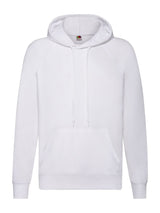 FELPA LIGHWEIGHT HODDED SWEAT - FRUIT OF THE LOOMBianco