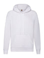 FELPA LIGHWEIGHT HODDED SWEAT - FRUIT OF THE LOOMBianco