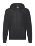FELPA LIGHWEIGHT HODDED SWEAT - FRUIT OF THE LOOMNero