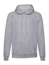 FELPA LIGHWEIGHT HODDED SWEAT - FRUIT OF THE LOOMGrigio Melange