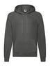 FELPA LIGHWEIGHT HODDED SWEAT - FRUIT OF THE LOOMGrafite
