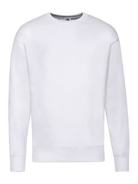 FELPA LIGHTWEIGHT SET-IN SWEAT - FRUIT OF THE LOOMBianco