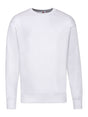 FELPA LIGHTWEIGHT SET-IN SWEAT - FRUIT OF THE LOOMBianco