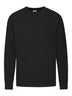 FELPA LIGHTWEIGHT SET-IN SWEAT - FRUIT OF THE LOOMNero