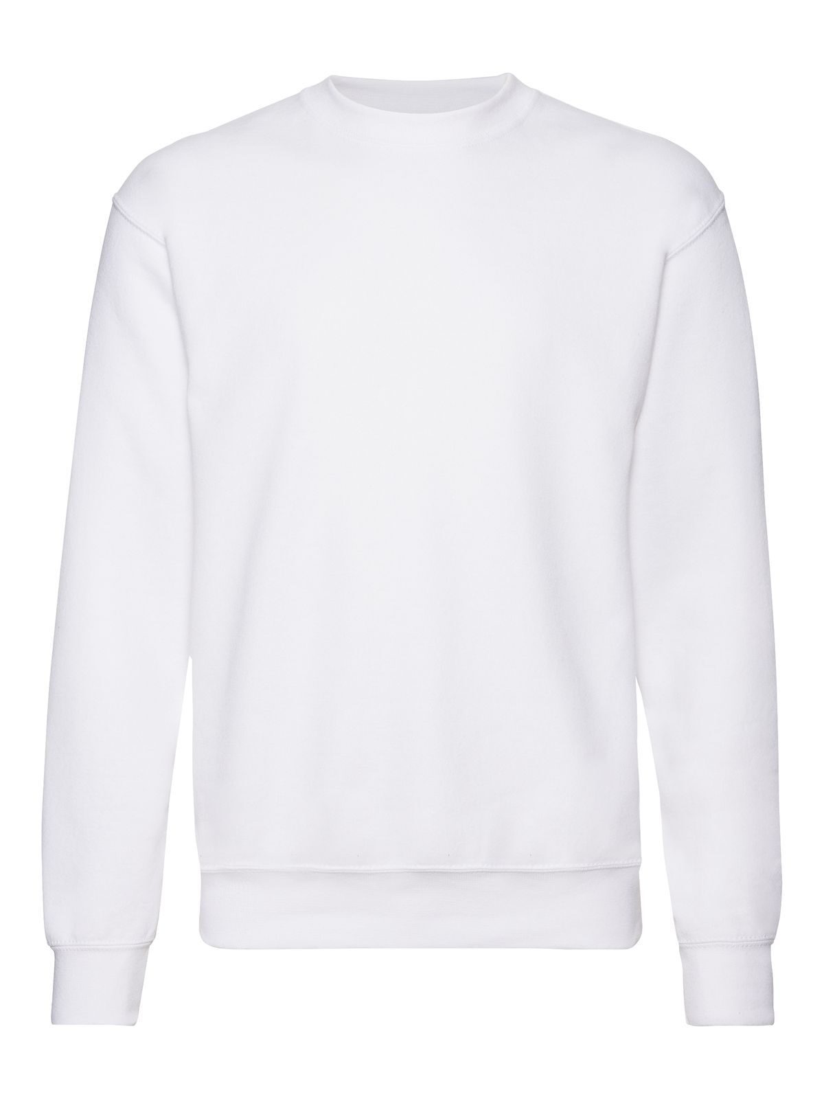 FELPA CLASSIC SET-IN SWEAT - FRUIT OF THE LOOMBianco