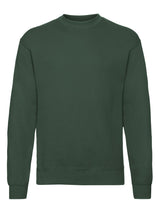 FELPA CLASSIC SET-IN SWEAT - FRUIT OF THE LOOMVerde Bottiglia