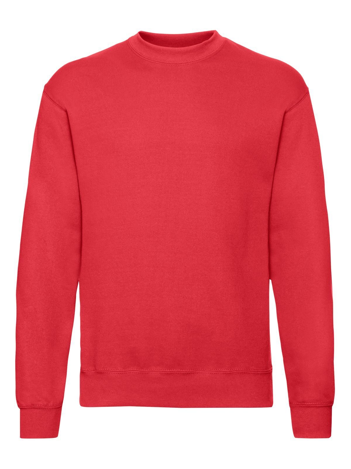 FELPA CLASSIC SET-IN SWEAT - FRUIT OF THE LOOMRosso