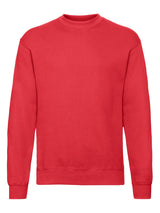 FELPA CLASSIC SET-IN SWEAT - FRUIT OF THE LOOMRosso