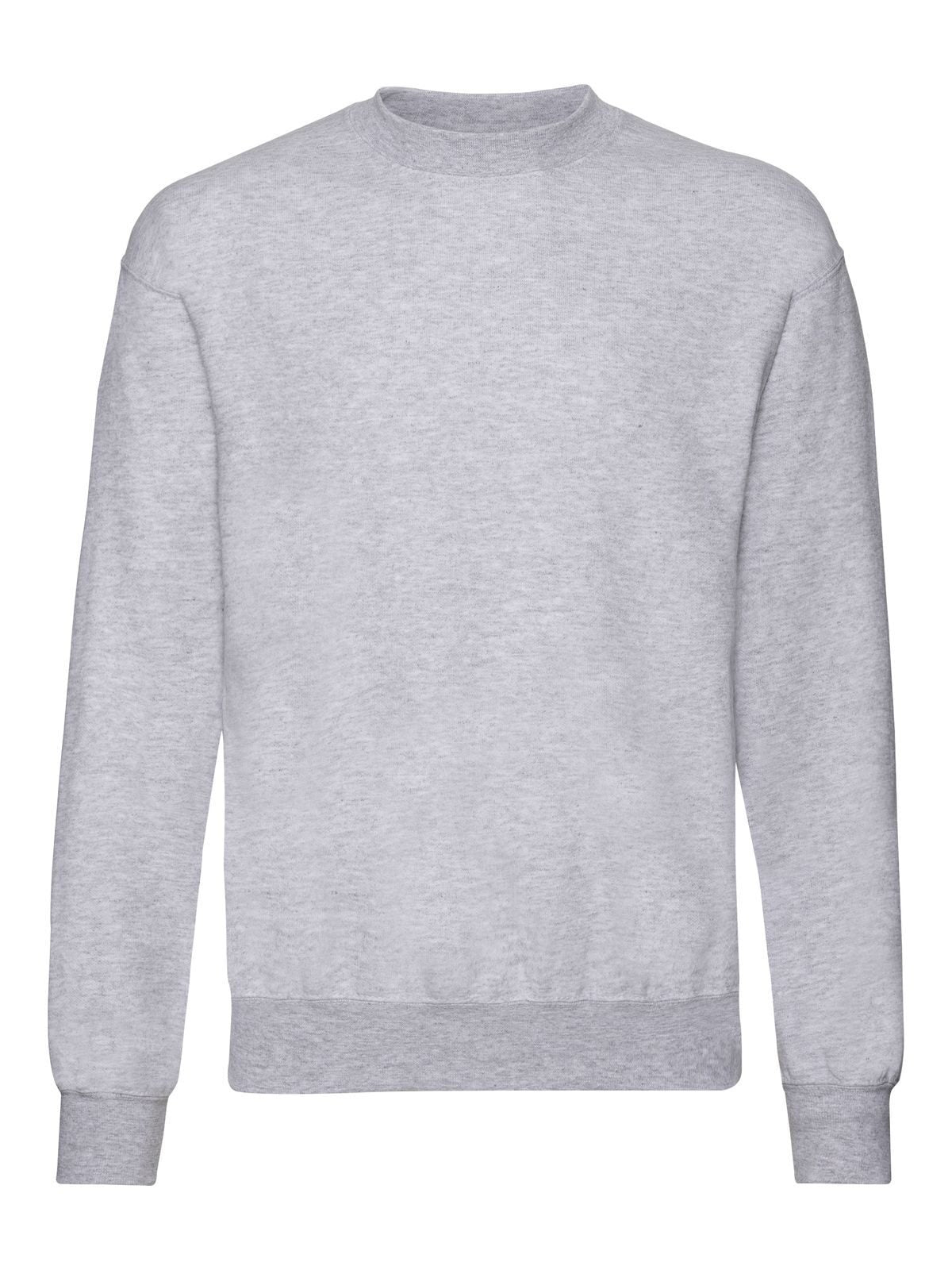 FELPA CLASSIC SET-IN SWEAT - FRUIT OF THE LOOMGrigio Melange