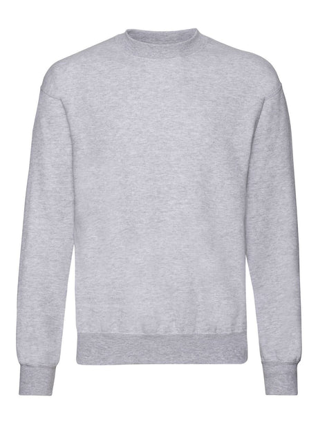 FELPA CLASSIC SET-IN SWEAT - FRUIT OF THE LOOMGrigio Melange