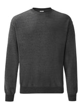 FELPA CLASSIC SET-IN SWEAT - FRUIT OF THE LOOMGrigio Melange Scuro