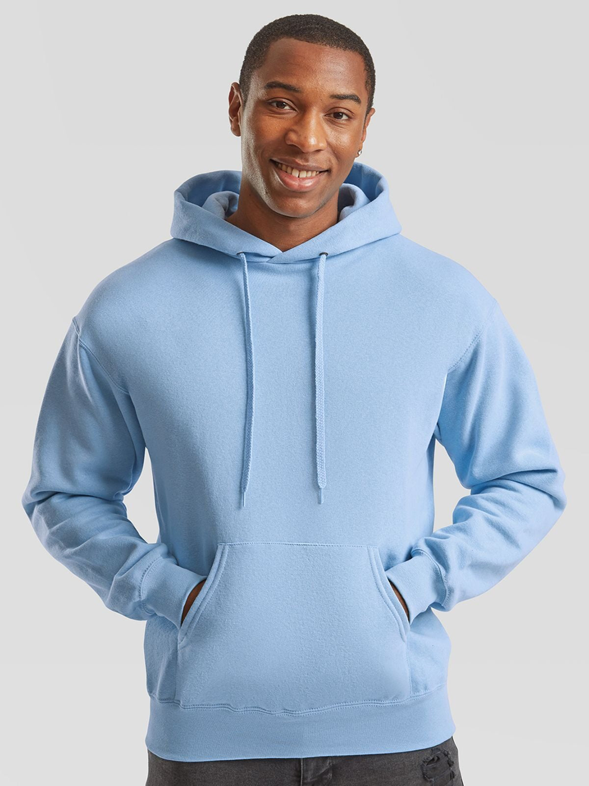 FELPA CLASSIC HOODED SWEAT - FRUIT OF THE LOOM fronte