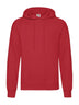 FELPA CLASSIC HOODED SWEAT - FRUIT OF THE LOOMRosso