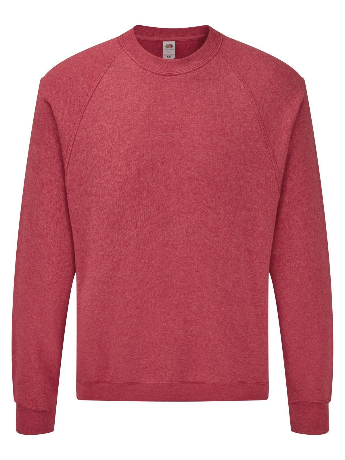 FELPA CLASSIC RAGLAN SWEAT - FRUIT OF THE LOOMRosso Vintage