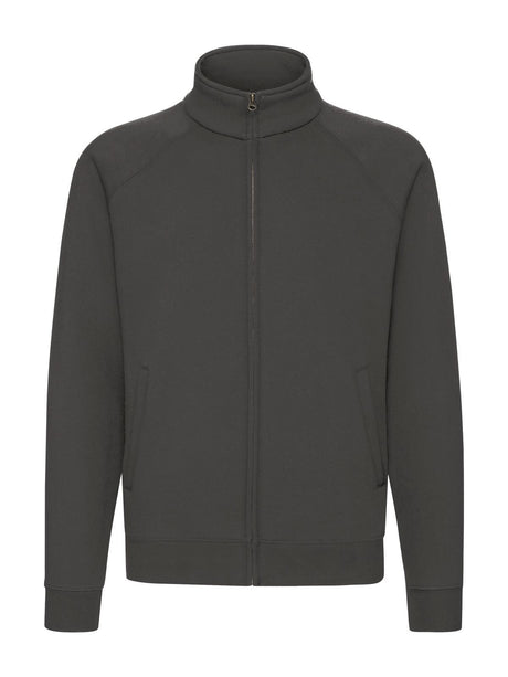 FELPA PREMIUM SWEAT JACKET - FRUIT OF THE LOOMGrafite