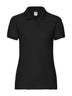 LADIES POLO 65/35 - FRUIT OF THE LOOMNero