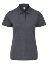 LADIES POLO 65/35 - FRUIT OF THE LOOMGrigio Melange Scuro