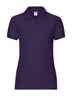 LADIES POLO 65/35 - FRUIT OF THE LOOMViola